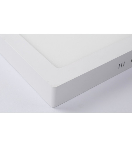 Panel LED biały 16x16cm 12W | Plafon Kwadrat | Natynkowy