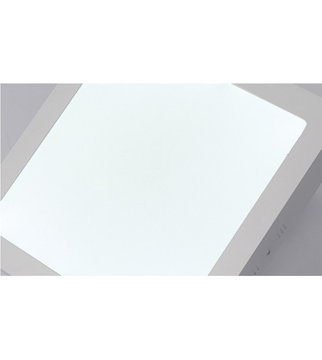 Panel LED biały 16x16cm 12W | Plafon Kwadrat | Natynkowy