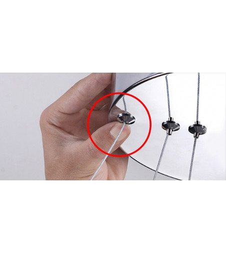 Lampa wisząca LED Olivia 30x50cm | Kryształ żyrandol 36W