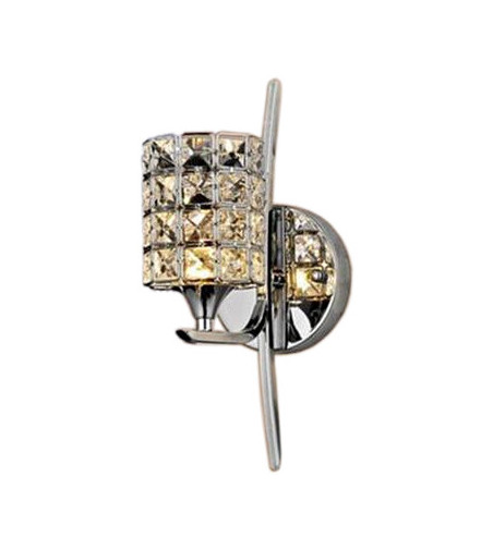 Kinkiet Diamond III - lampa ścienna E27 kryształki - Wobako