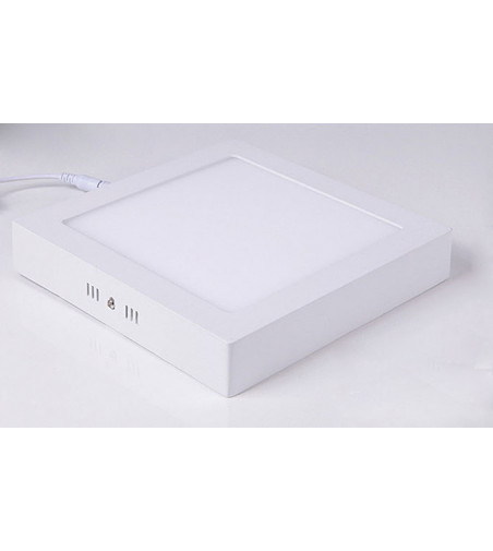 Panel LED biały 12x12cm 6W | Plafon Kwadrat | Natynkowy