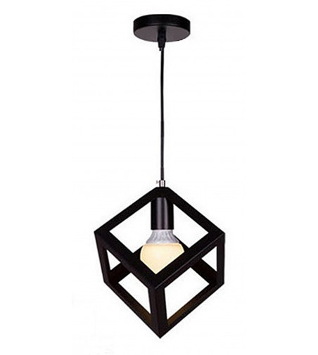 Klasyczny żyrandol 3D Cube z linii Loft - E27 - Sześcian Nordic