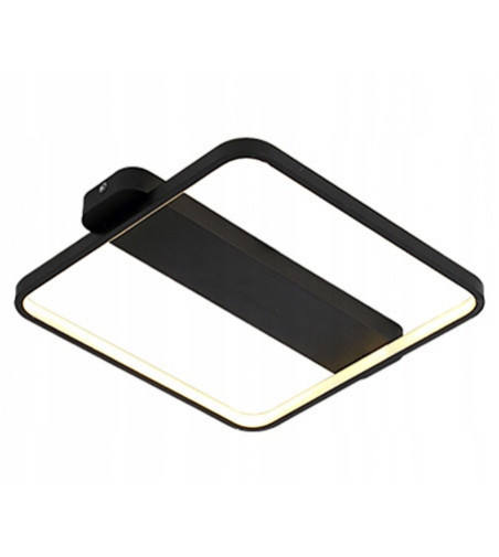 Lampa sufitowa Ursa - plafon LED kwadrat 40cm | Wobako