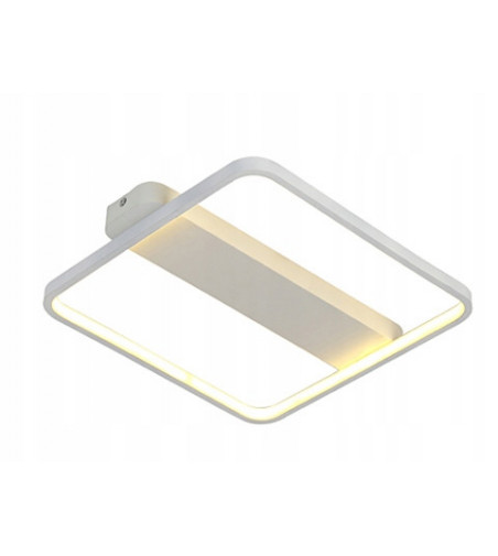 Lampa sufitowa Ursa - plafon LED kwadrat 40cm | Wobako