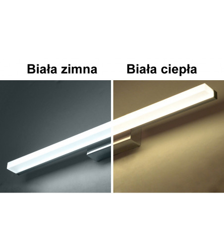 Lampa nad lustro Kinkiet łazienkowy LED 40 cm 9W - Wobako