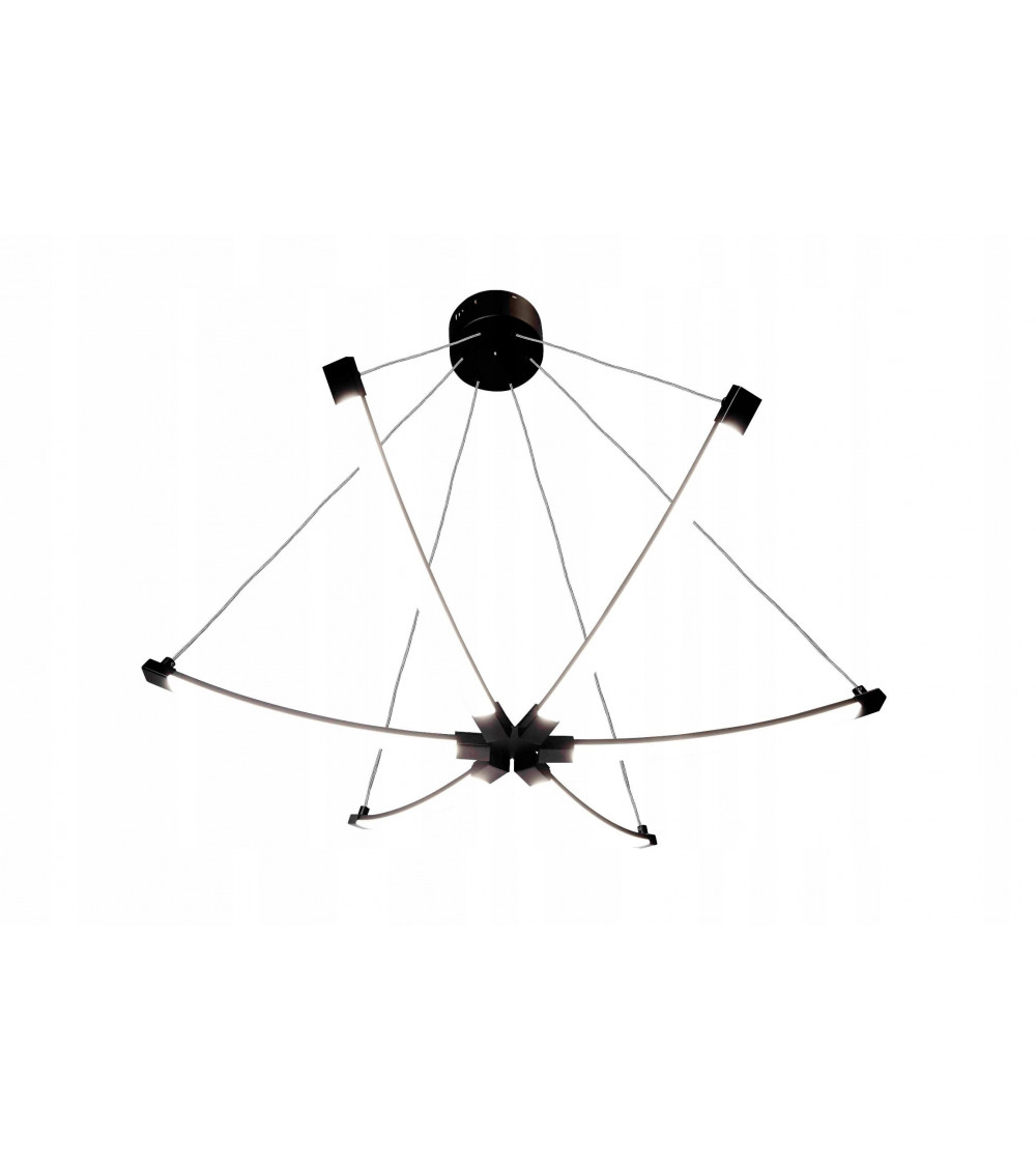 Żyrandol wiszący Spider Pająk LED 72cm |Minimalistyczny design