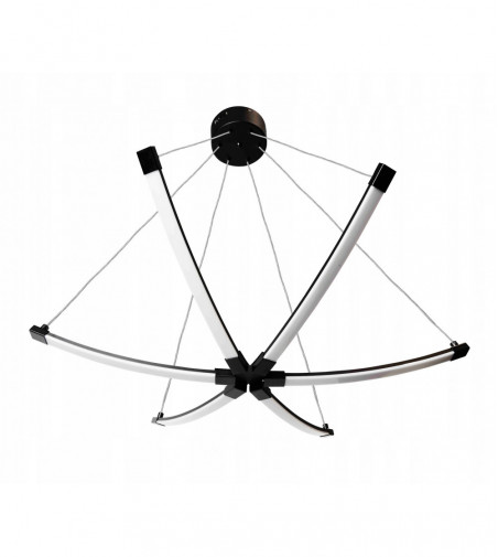 Żyrandol wiszący Spider Pająk LED 72cm |Minimalistyczny design