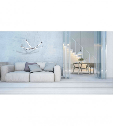 Żyrandol wiszący Spider Pająk LED 72cm |Minimalistyczny design