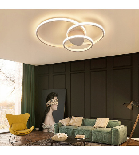 Lampa sufitowa Oxygen III ring LED 25 + 30 + 40cm |Pilot sterujący