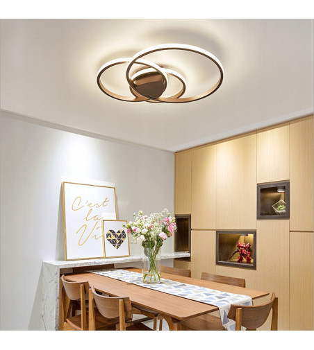 Lampa sufitowa Oxygen III ring LED 25 + 30 + 40cm |Pilot sterujący