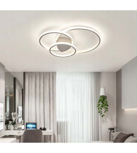 Lampa sufitowa Oxygen III ring LED 25 + 30 + 40cm |Pilot sterujący