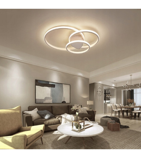 Lampa sufitowa Oxygen III ring LED 25 + 30 + 40cm |Pilot sterujący