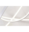 Żyrandol LED Lampa wisząca 40+60cm regulowana Silva II koła