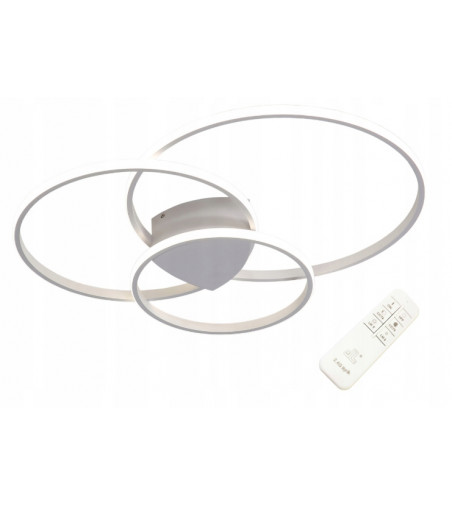 Lampa sufitowa Oxygen III ring LED 25 + 30 + 40cm |Pilot sterujący