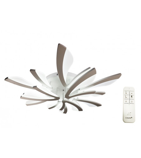 V-star IX - Żyrandol sufitowy 84cm 70W| Szkło akrylowe| 9 ramion