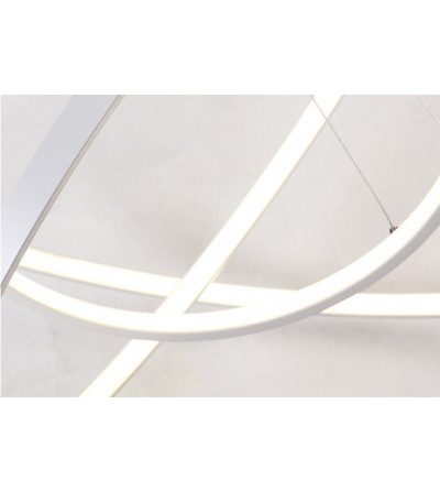 Lampa wisząca LED ring Silva IV okrągła 40+60+80cm + Pilot