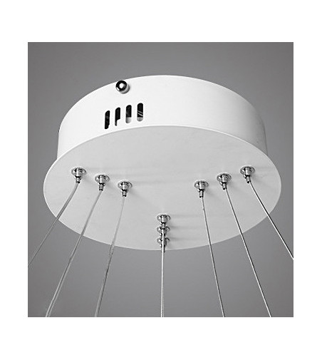 Lampa wisząca LED ring Silva IV okrągła 40+60+80cm + Pilot