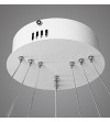 Lampa wisząca LED ring Silva IV okrągła 40+60+80cm + Pilot