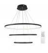 Lampa wisząca LED ring Silva IV okrągła 40+60+80cm + Pilot