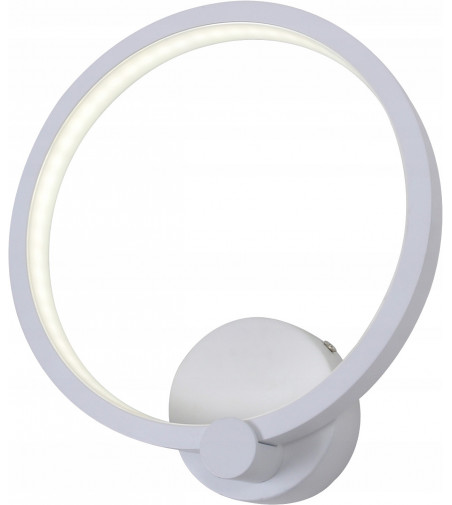 Silva - Okrągły kinkiet LED 20cm  w futurystycznym wykonaniu