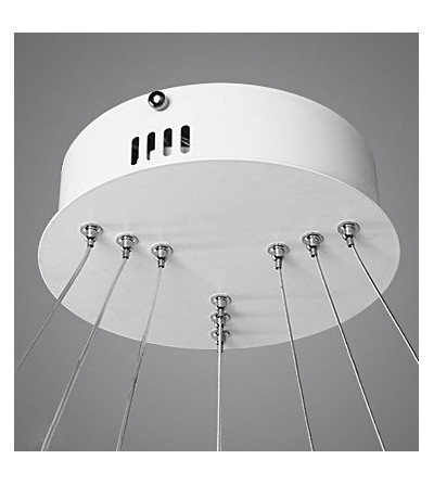 Lampa wisząca LED ring Silva IV okrągła 40+60+80cm + Pilot