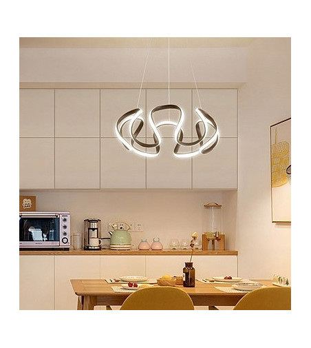 Helix VI - Piękna gięta czasza o futurystycznej lekkiej formie 52cm| LED