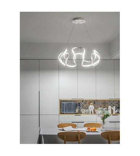 Helix VI - Piękna gięta czasza o futurystycznej lekkiej formie 52cm| LED