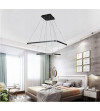 Żyrandol LED Lampa regulowana Fabio II kwadrat 30+50cm