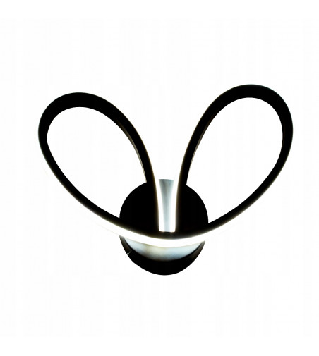 Andromeda - zaokrąglony kinkiet LED 30cm  w nowoczesnej formie