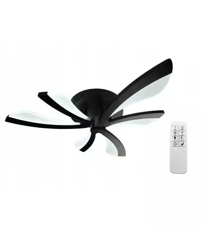 V-star III - Lampa sufitowa LED 66cm 30W| 3 ramiona | Szkło akrylowe