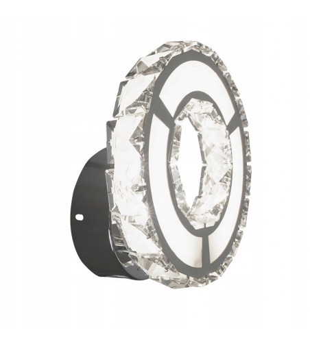 Otylia okrągły kinkiet lampa ścienna glamour LED ring 10W