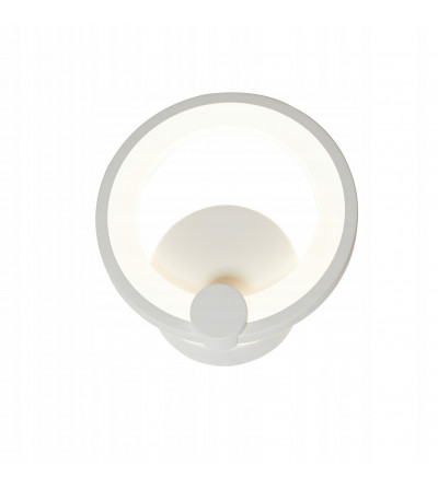 Rio - Okrągły kinkiet LED 19cm  w loftowym nowoczesnym stylu