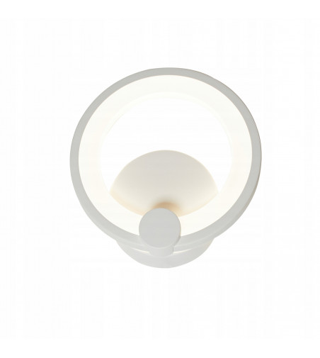 Rio - Okrągły kinkiet LED 19cm  w loftowym nowoczesnym stylu