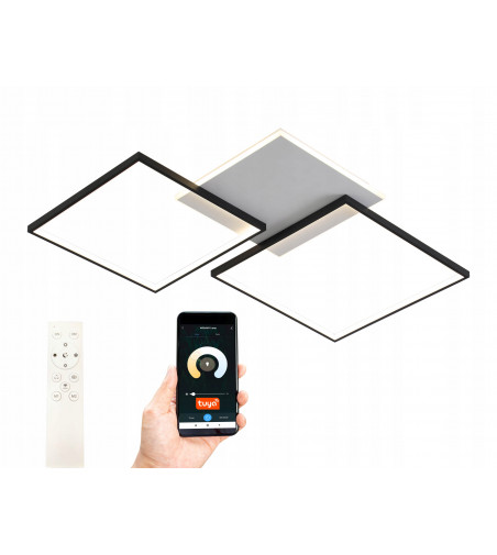 Plafon Helsinki II inteligentna lampa sufitowa kwadrat LED 60W Tuya