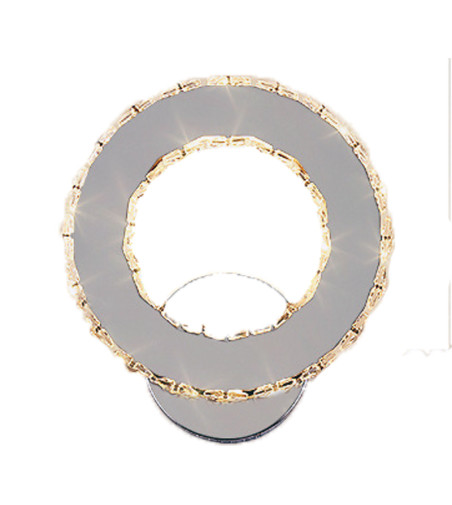 Otylia okrągły kinkiet lampa ścienna glamour LED ring 10W