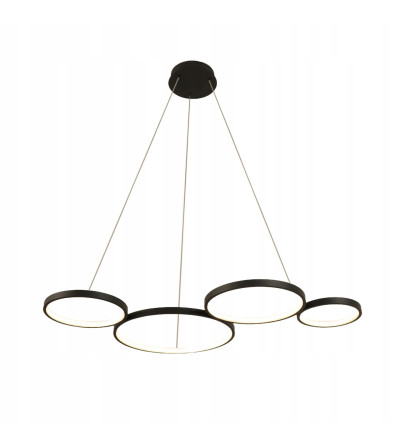 Noemi Flat 97cm |LED- Kolista lampa sufitowa | WOBAKO