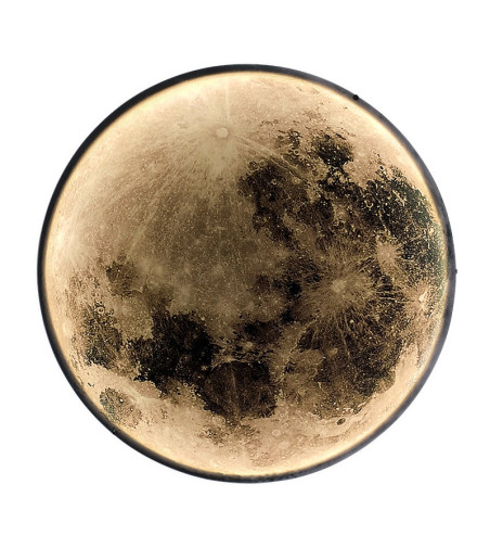 Lampa stylizowana na księżyc 60cm - Wyjątkowy design i kontrola pilotem