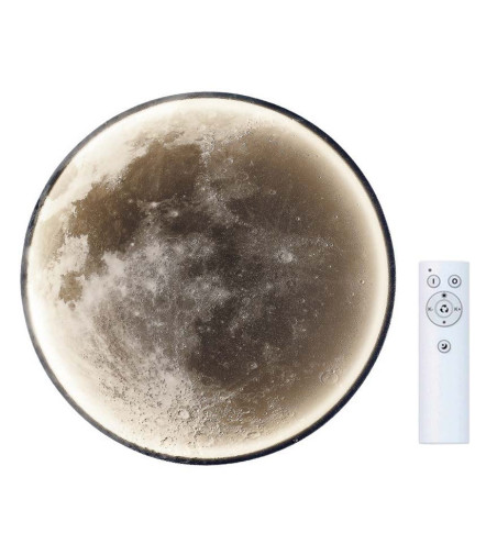 Lampa stylizowana na księżyc 60cm - Wyjątkowy design i kontrola pilotem