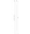 Kinkiet Wobako LINE GAP 150cm - Nowoczesny, Minimalistyczny Design | Liniowe 100-150cm