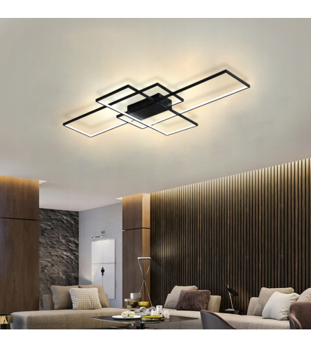 FENIX SLIM III lampa sufitowa plafon prostokąt żyrandol 137cm LED 90W PILOT