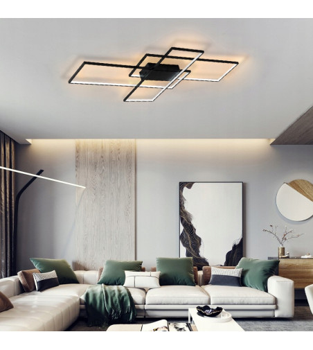 FENIX SLIM III lampa sufitowa plafon prostokąt żyrandol 137cm LED 90W PILOT