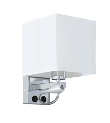 Kinkiet Sara lampa nocna do sypialni LED  elastyczna główka kierowana