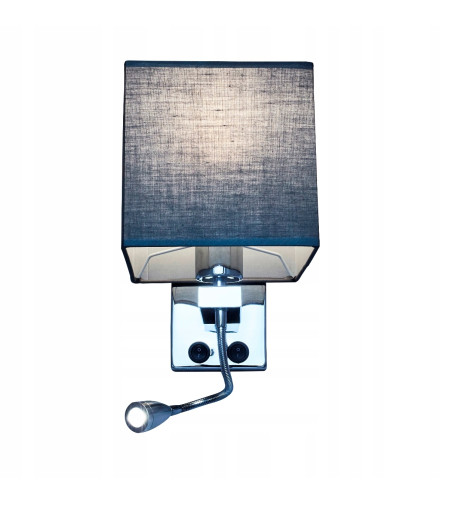 Kinkiet Sara lampa nocna ścienna do sypialni LED  elastyczna główka