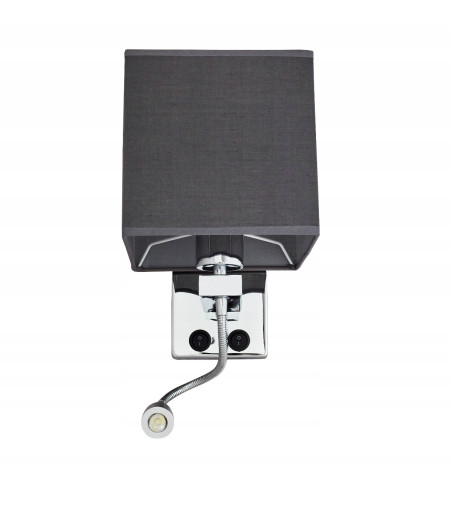 Kinkiet Sara lampa nocna ścienna do sypialni LED  elastyczna główka