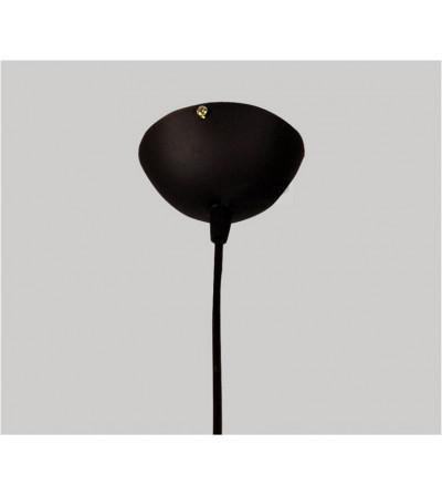 Nowoczesna czarno-złota lampa wisząca z linii LOFT 23cm E27