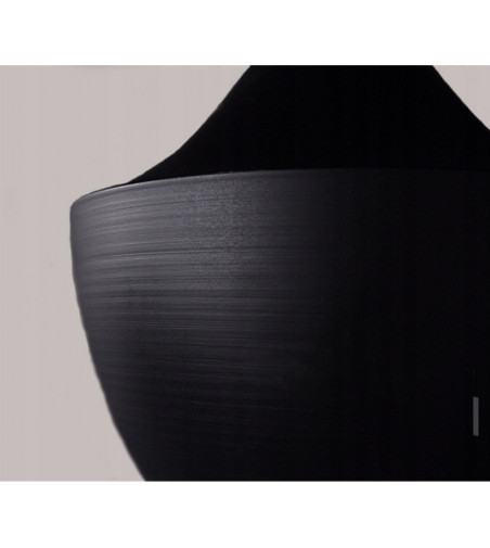 Nowoczesna czarno-złota lampa wisząca z linii LOFT 23cm E27