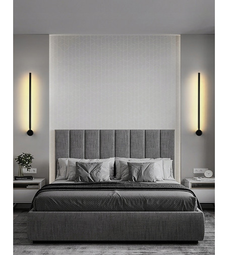 Lizbona I energooszczędny, liniowy kinkiet LED 63cm o nowoczesnym designie