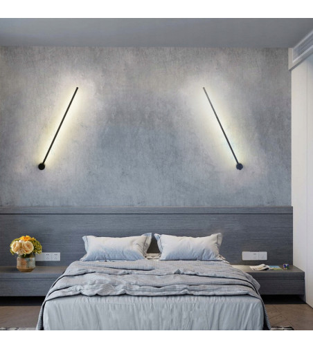 Lizbona I energooszczędny, liniowy kinkiet LED 63cm o nowoczesnym designie