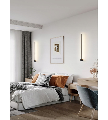 Lizbona I energooszczędny, liniowy kinkiet LED 63cm o nowoczesnym designie