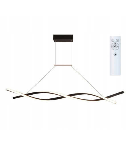 Santiago nowoczesna długa lampa wisząca nad stół 118cm 53W  | LED